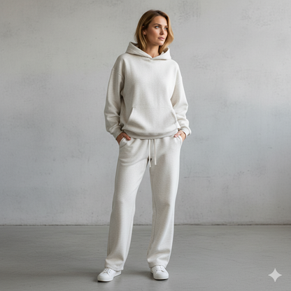 Kuscheliges Damen Set mit Hoodie & Hose
