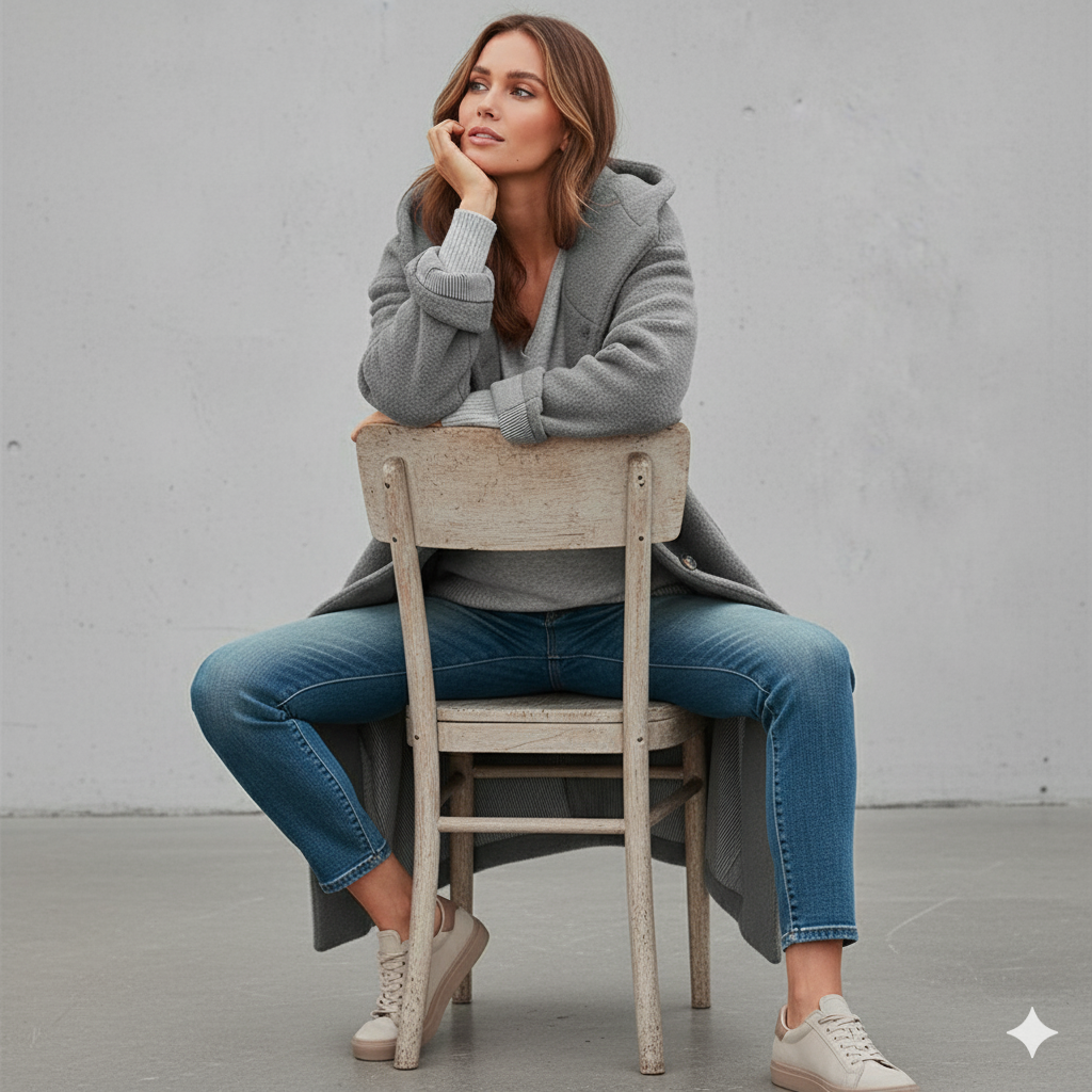 Warmer Damen Mantel aus Teddyfleece | Kuschelig & Elegant für Winter
