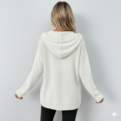 Lässiger Damen Strickjacke mit Knopfleiste | Herbst Winter