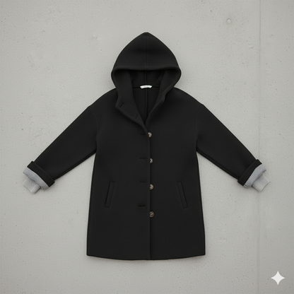 Warmer Damen Mantel aus Teddyfleece | Kuschelig & Elegant für Winter