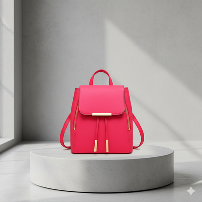 Damen Rucksack aus Kunstleder | Elegant & Praktisch