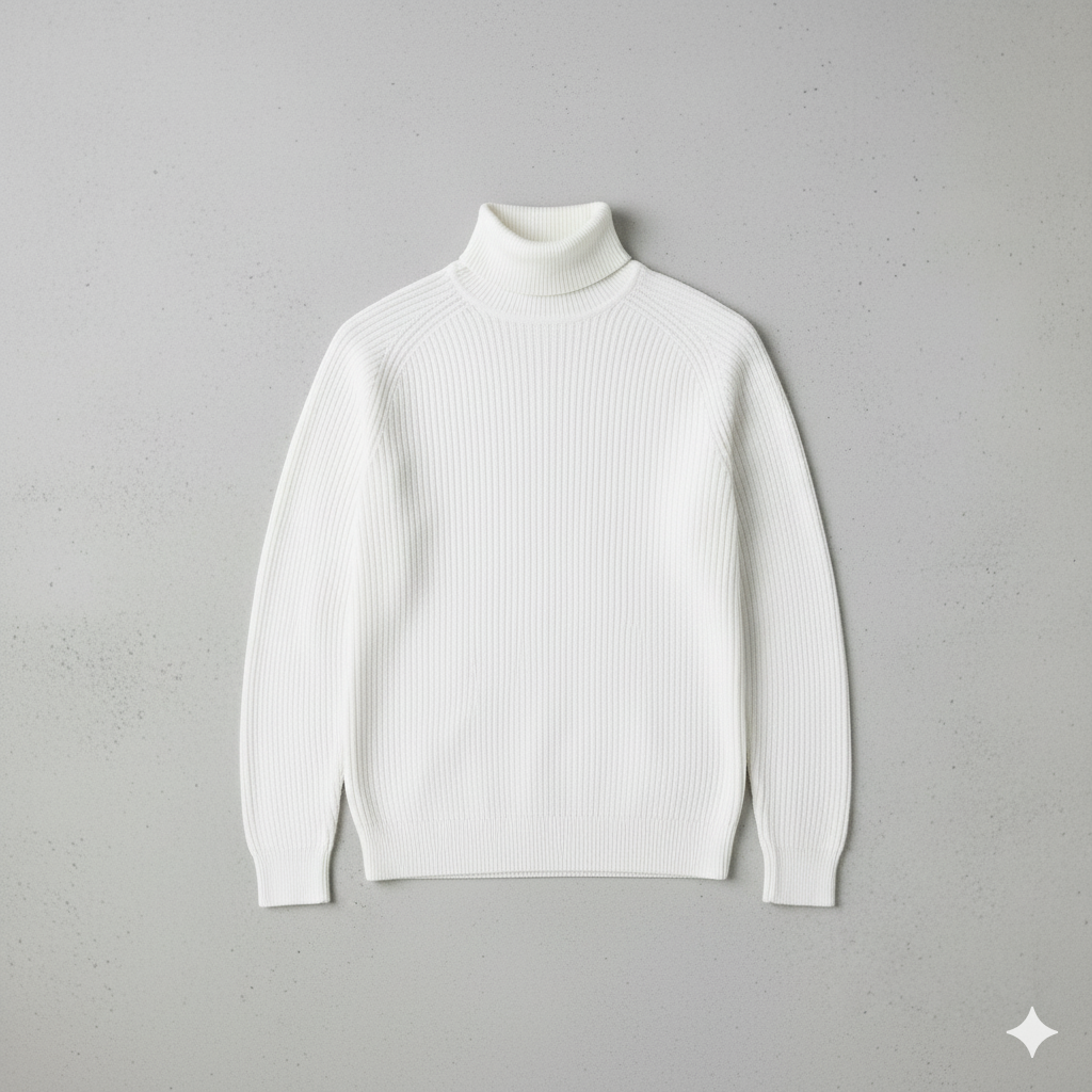 Herren Strickpullover mit Rollkragen | Warm & Elegant | Winter