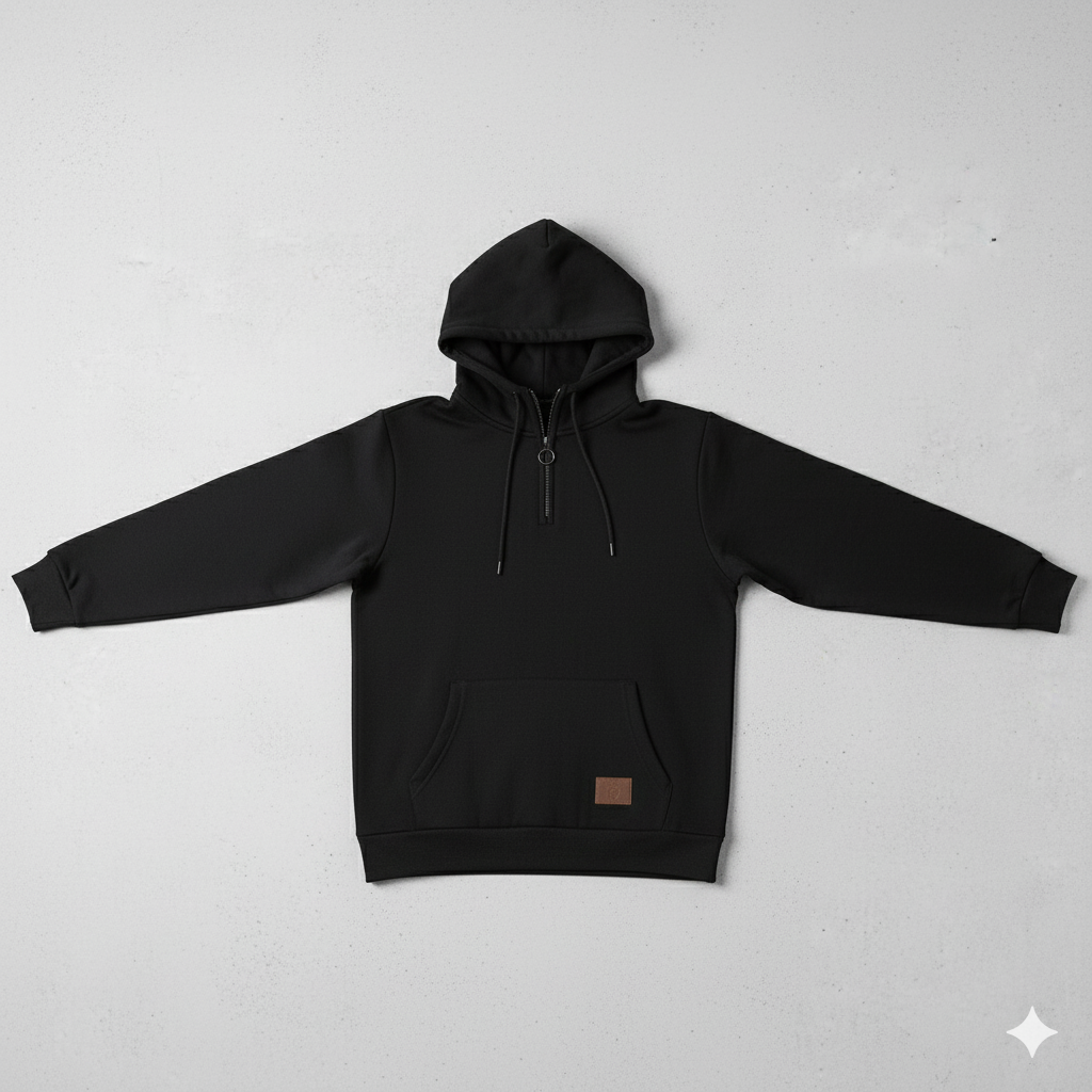 Herren Hoodie mit Reißverschluss | Warm & Bequem | Winter