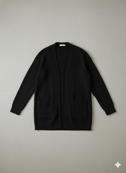 Damen Strickjacke mit Taschen | Locker & Warm | Herbst/Winter
