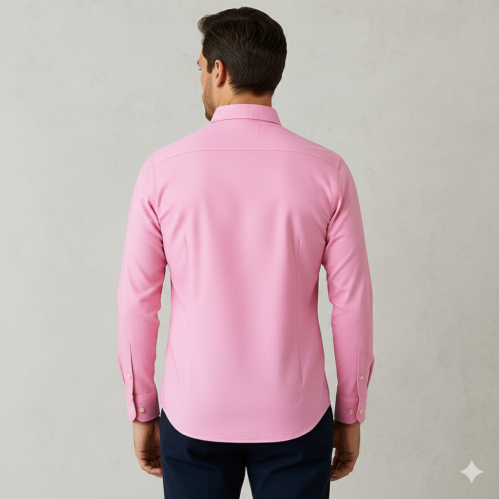 Herren Slim Fit Businesshemd | Atmungsaktiv & Herbst
