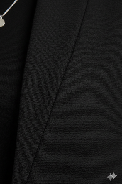 Damen Wollmantel mit Stehkragen | Schmaler Schnitt & Elegant | Herbst/Winter