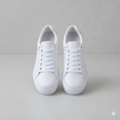 Damen Sneaker mit Plateau Sohle | Elegant & Bequem
