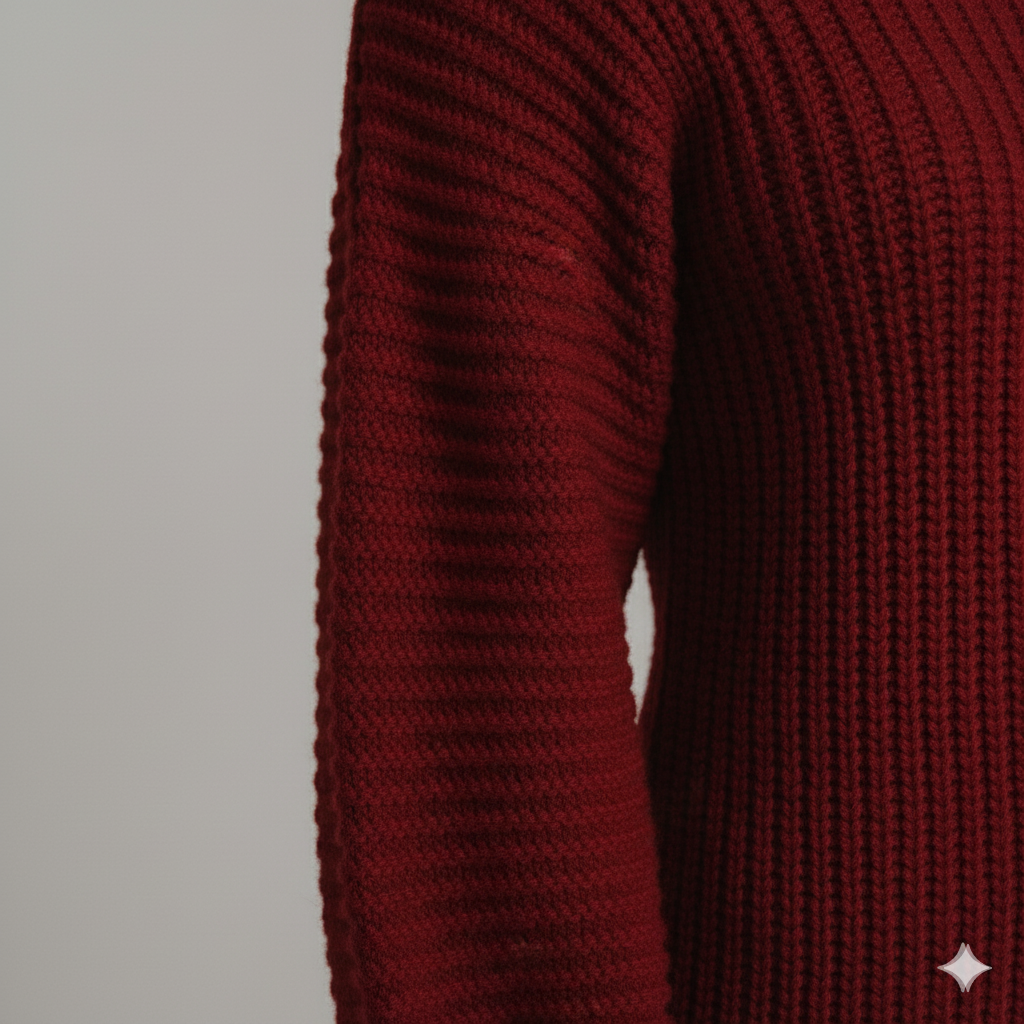 Damen Strickkleid schulterfrei | Elegant & Warm für Herbst Winter