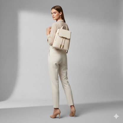 Damen Rucksack aus Kunstleder | Elegant & Praktisch