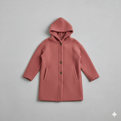 Warmer Damen Mantel aus Teddyfleece | Kuschelig & Elegant für Winter