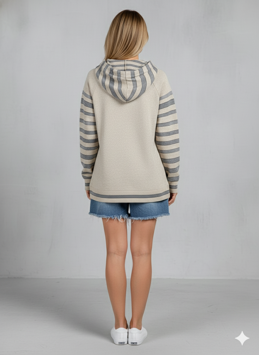Weicher Damen Hoodie mit Tierprint