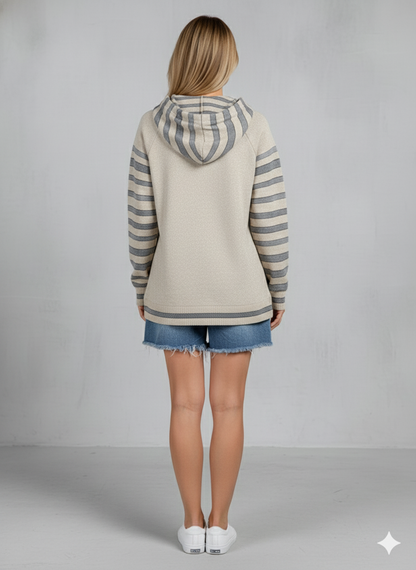 Weicher Damen Hoodie mit Tierprint