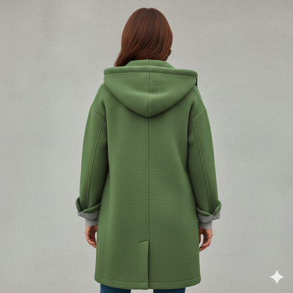 Warmer Damen Mantel aus Teddyfleece | Kuschelig & Elegant für Winter