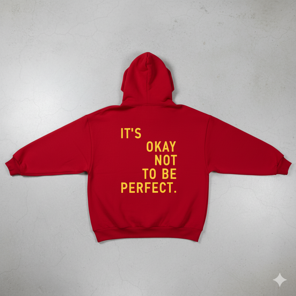 Moderner Damen Hoodie mit Statement