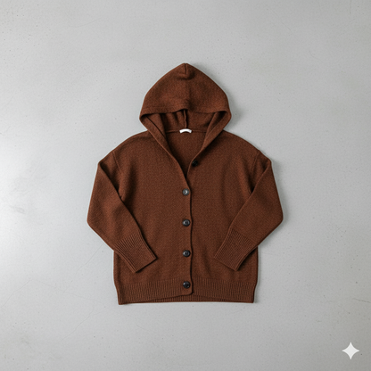 Lässiger Damen Strickjacke mit Knopfleiste | Herbst Winter