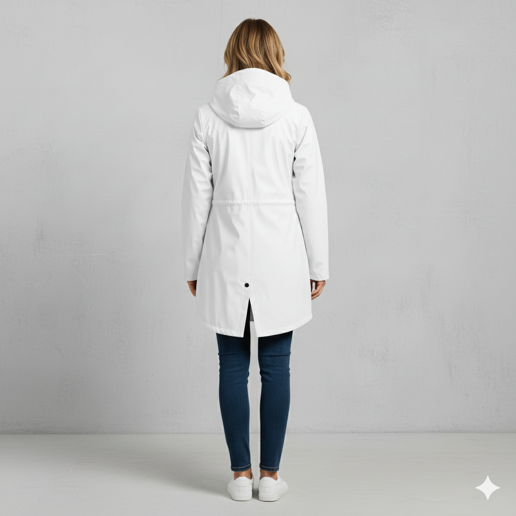 Damen Regenjacke mit Kapuze | Leicht & Wasserdicht | Übergang