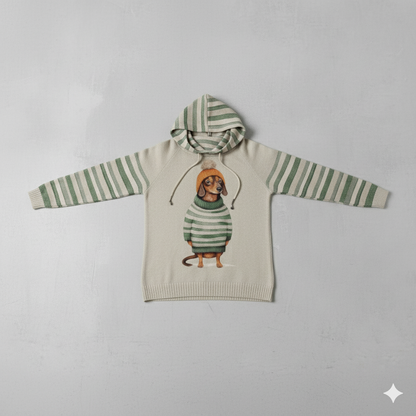 Weicher Damen Hoodie mit Tierprint