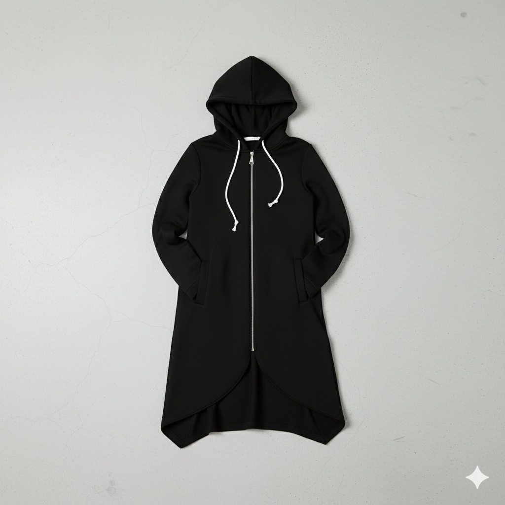 Damen Sweatjacke mit Kapuze & Reißverschluss | Herbst/Winter