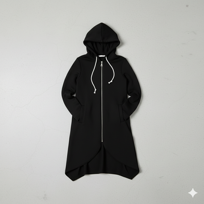 Damen Sweatjacke mit Kapuze & Reißverschluss | Herbst/Winter
