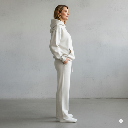 Kuscheliges Damen Set mit Hoodie & Hose