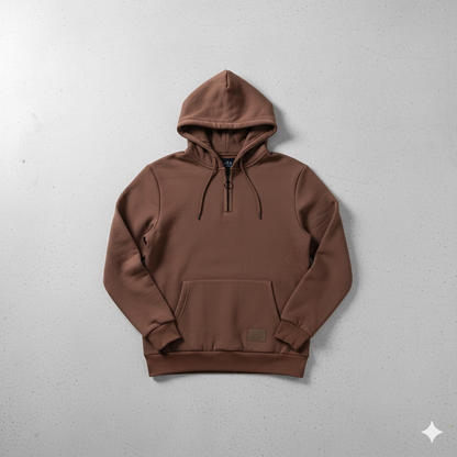 Herren Hoodie mit Reißverschluss | Warm & Bequem | Winter