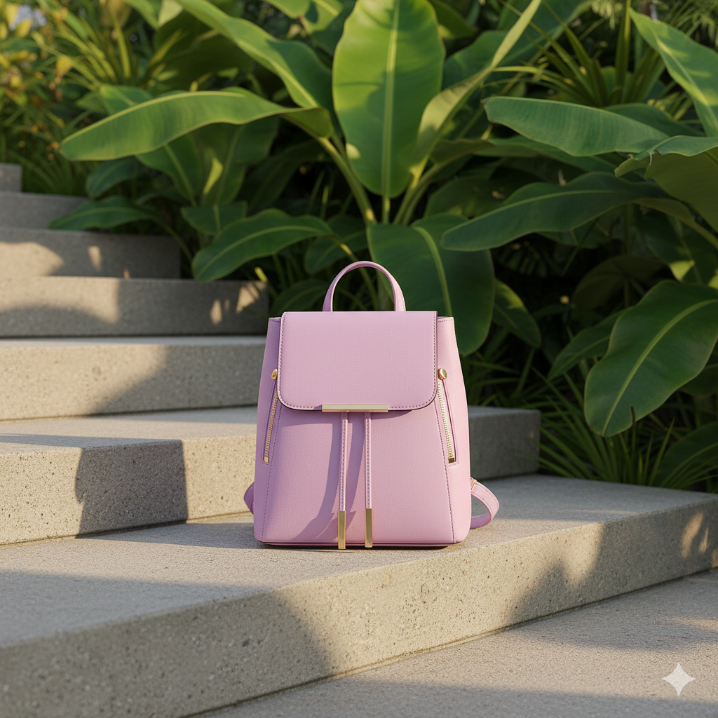 Damen Rucksack aus Kunstleder | Elegant & Praktisch