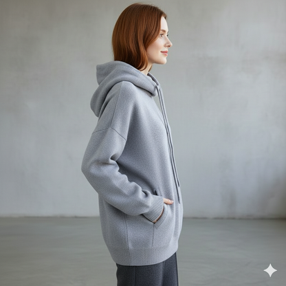 Weicher Damen Kapuzenpullover