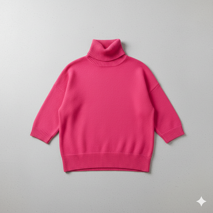 Kuscheliger Damenpullover mit Rollkragen | Warm für Herbst/Winter