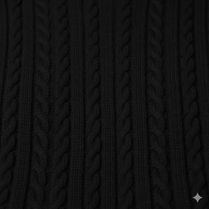 Feiner Herren Strickpullover mit Rollkragen