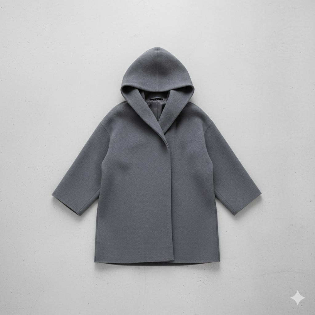 Damen Wollmantel Figurbetont Elegant | Stehkragen | Herbst Winter