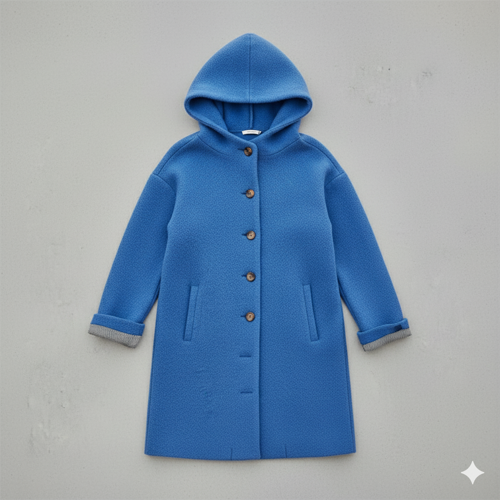Warmer Damen Mantel aus Teddyfleece | Kuschelig & Elegant für Winter