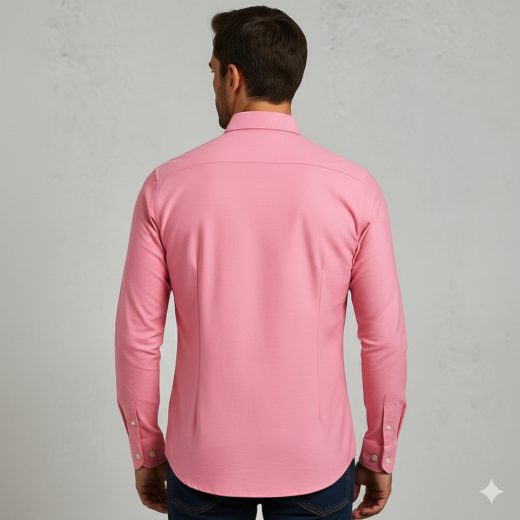 Herren Slim Fit Businesshemd | Atmungsaktiv & Herbst