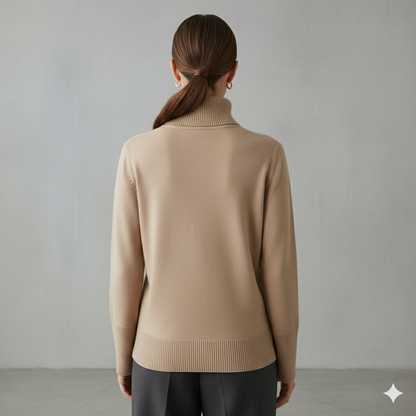Kuscheliger Damen Rollkragenpullover | Herbst Winter