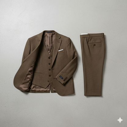 Herren Anzug 3-teilig Slim Fit | Business & Hochzeit