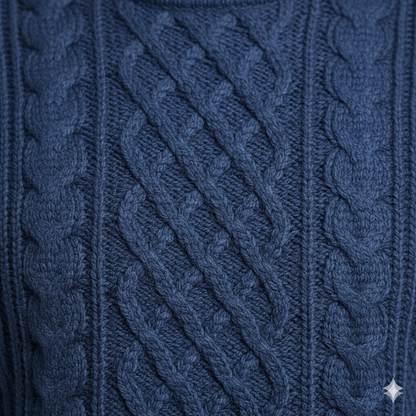 Herren Strickpullover mit Strukturmuster | Modern & Warm | Winter