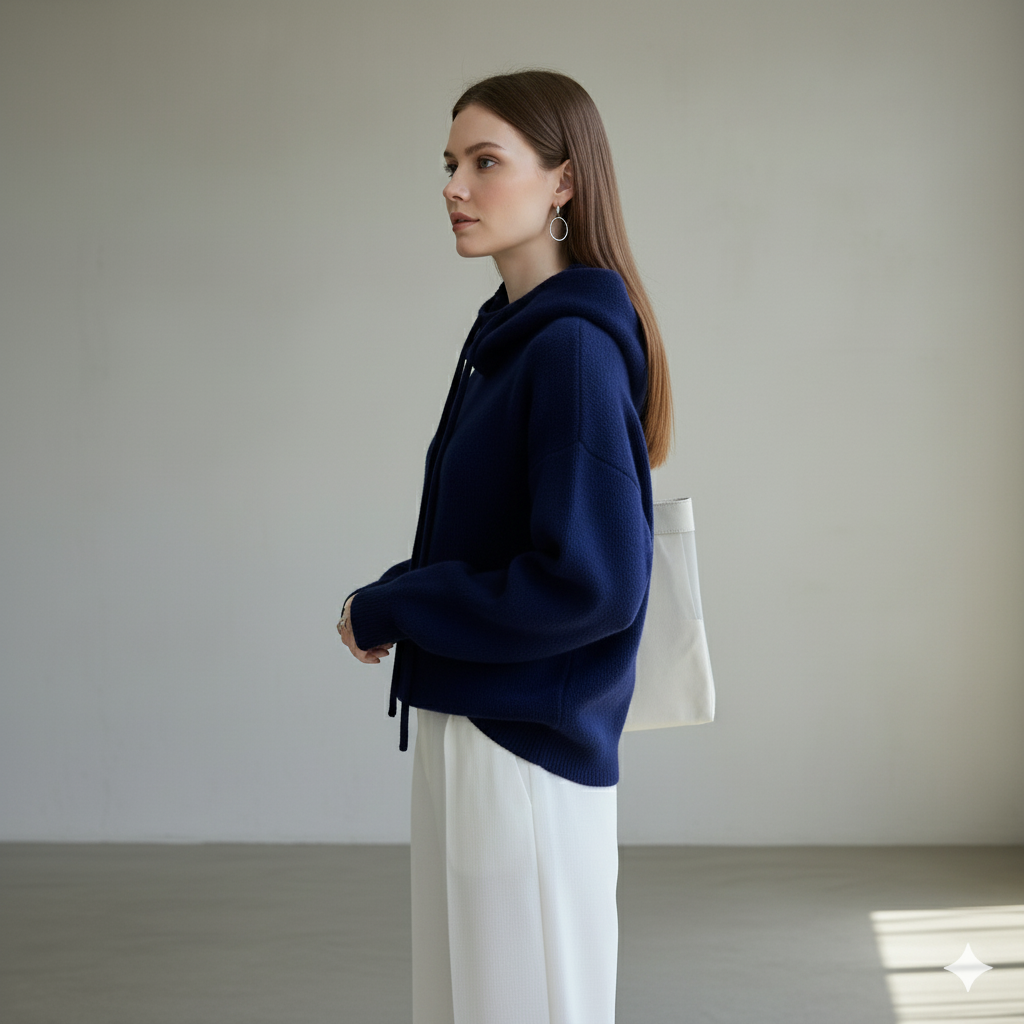 Weicher Damen Kapuzenpullover