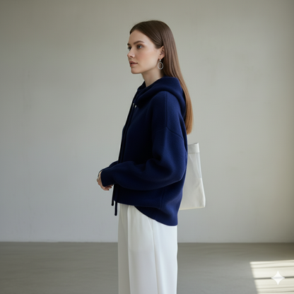 Weicher Damen Kapuzenpullover