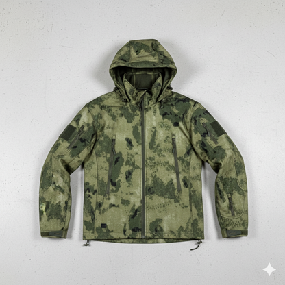 Herren Outdoor Taktikanzug mit Kapuze | Wasserabweisend & Winter