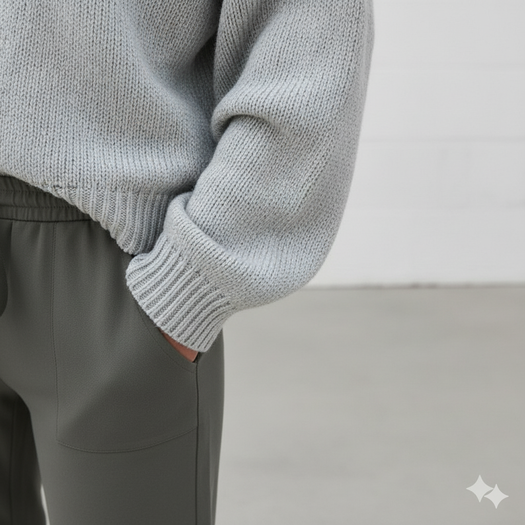 Damen Strickpullover mit V Ausschnitt | Locker & Freizeit
