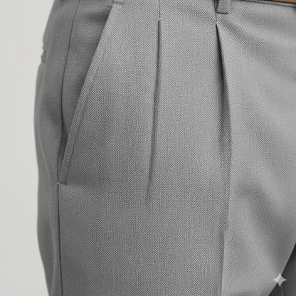 Klassische Herren Stoffhose | Regular Fit & Knitterarm