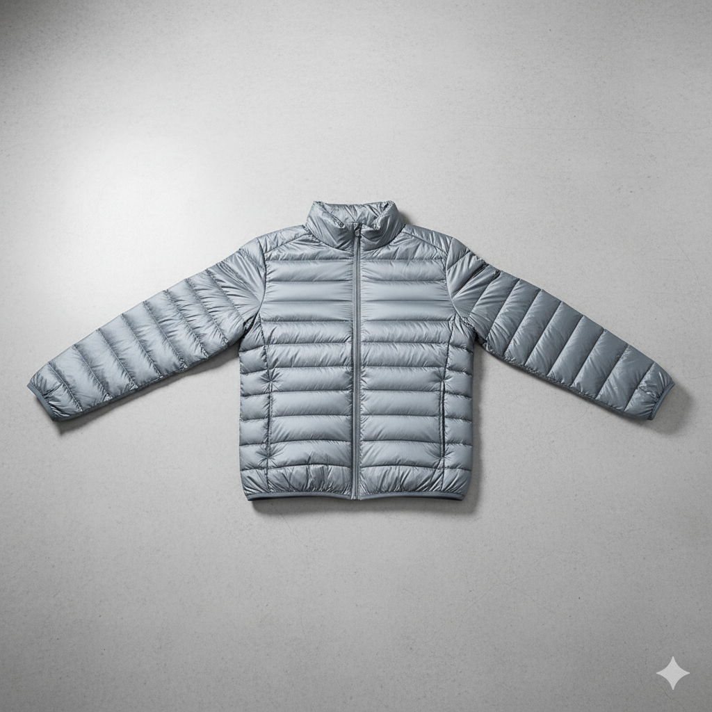 Leichte Herren Steppjacke mit Stehkragen | Übergang | Atmungsaktiv