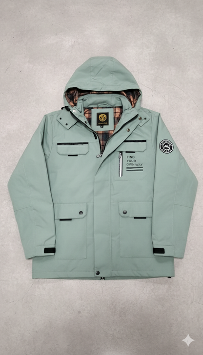Herren Winterparka mit Kapuze | Winddicht & Warm