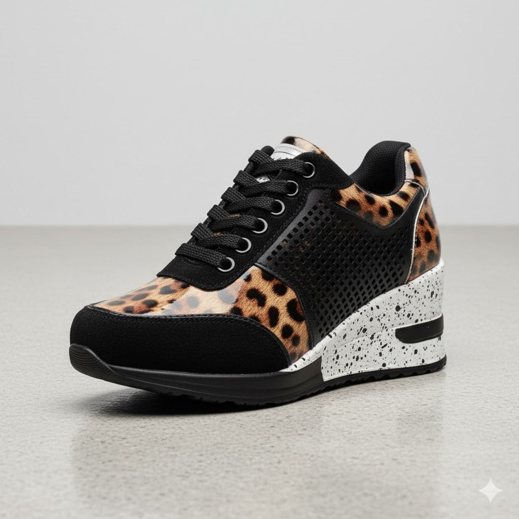 Damen Sneaker mit Keilabsatz | Bequem & Atmungsaktiv
