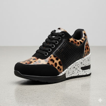 Damen Sneaker mit Keilabsatz | Bequem & Atmungsaktiv