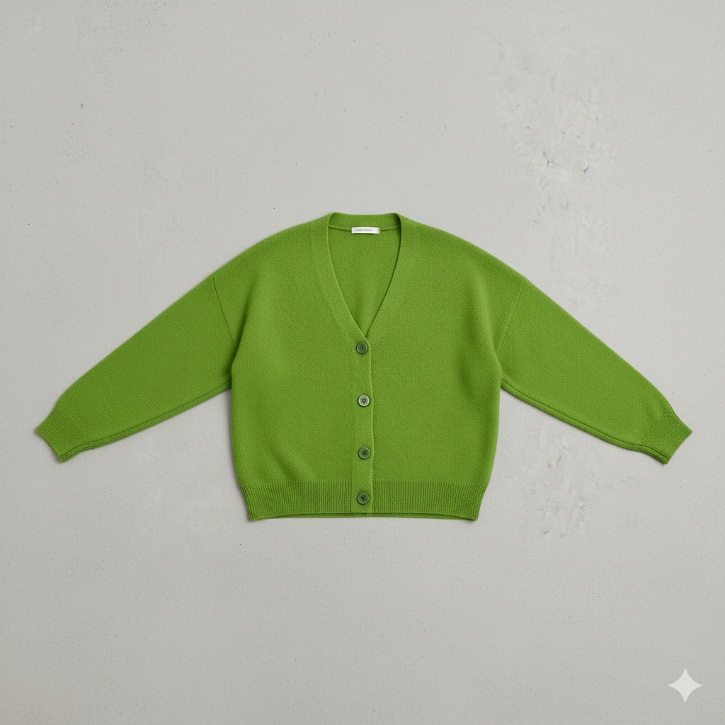 Damen Strickjacke mit V-Ausschnitt | Herbst & Übergang