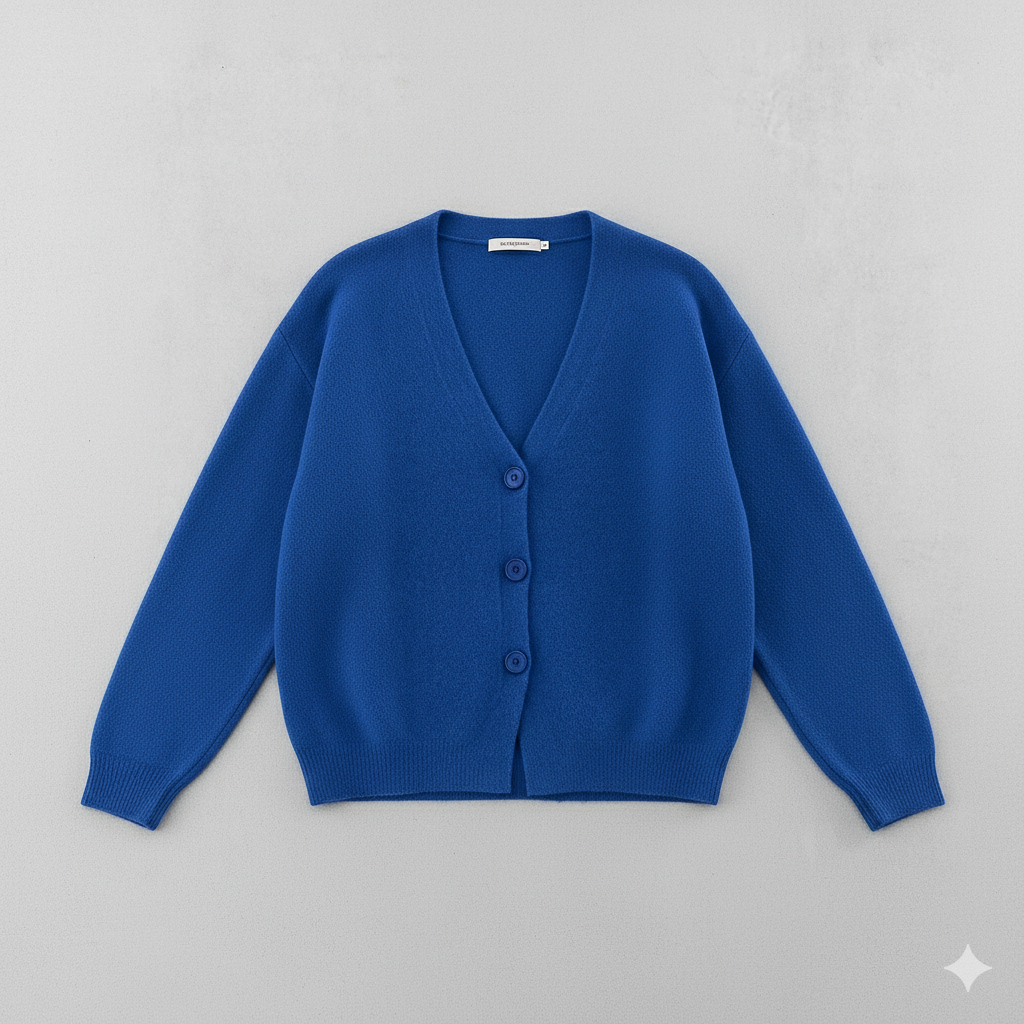Damen Strickjacke mit V-Ausschnitt | Herbst & Übergang
