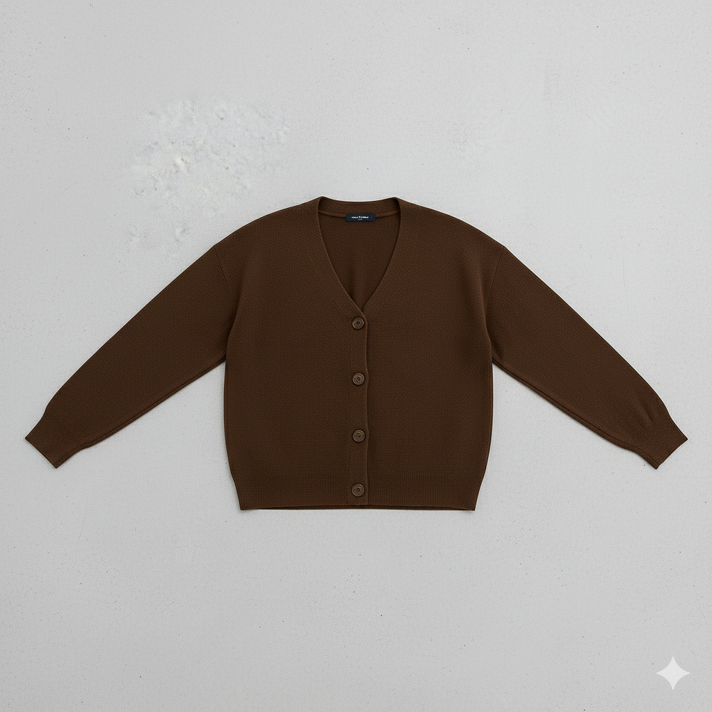 Damen Strickjacke mit V-Ausschnitt | Herbst & Übergang