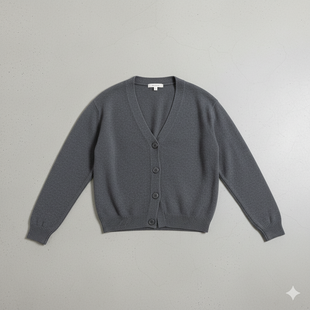 Damen Strickjacke mit V-Ausschnitt | Herbst & Übergang