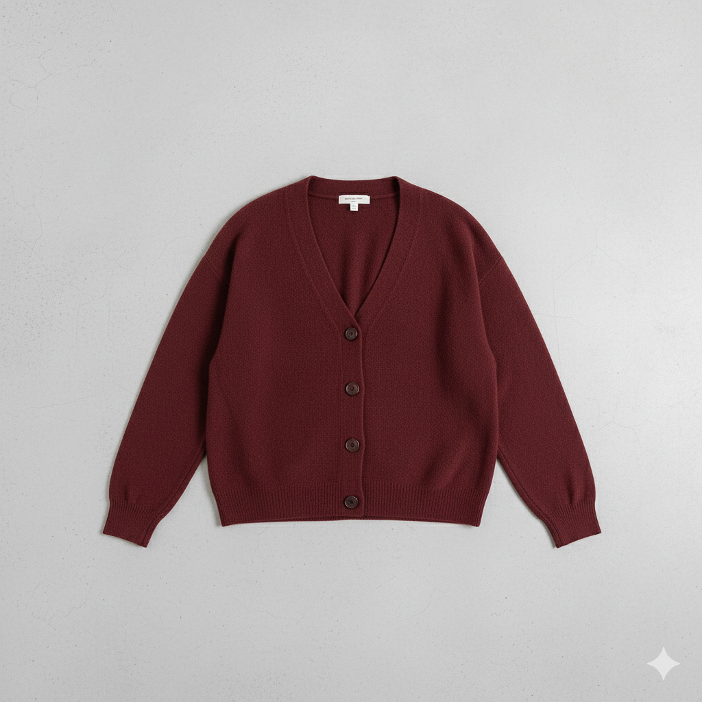 Damen Strickjacke mit V-Ausschnitt | Herbst & Übergang