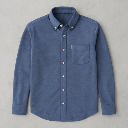 Herren Slim Fit Businesshemd | Atmungsaktiv & Herbst